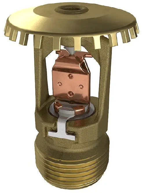 Viking VK204 XT1 Upright Brass Sprinkler 8.0K 220°F 3/4 Inch NPT  Fire Protection Parts Fire Protection Parts Viking VK204 XT1 Upright Brass Sprinkler 3/4 Inch NPT