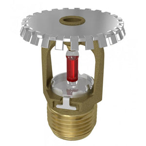Reliable DS56 Upright K5.6 Fire Sprinkler 1/2" Sloped 4:12-8:12 by Reliable Sprinkler