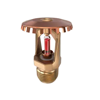 VK145 K5.6 Standard Response Up Brass 175 Fire Sprinkler by Viking