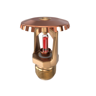 VK145 K5.6 STANDARD RESPONSE (QR) UP BRASS 212 - Fire Protection Parts