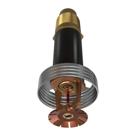 VK196 EXTENDED COVERAGE DRY CONCEALED PENDENT BRASS 155, 6" Sprinklers Viking Fire Protection Parts VK196 Extended Coverage Concealed Pendant Brass Light 6"