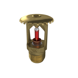 VK200 K8.0 STANDARD RESPONSE (QR) UP BK 135 WAX - Fire Protection Parts