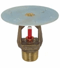 VK552 K5.6 SR Upright Sprinkler With Shield 5.6 K Factor by Viking