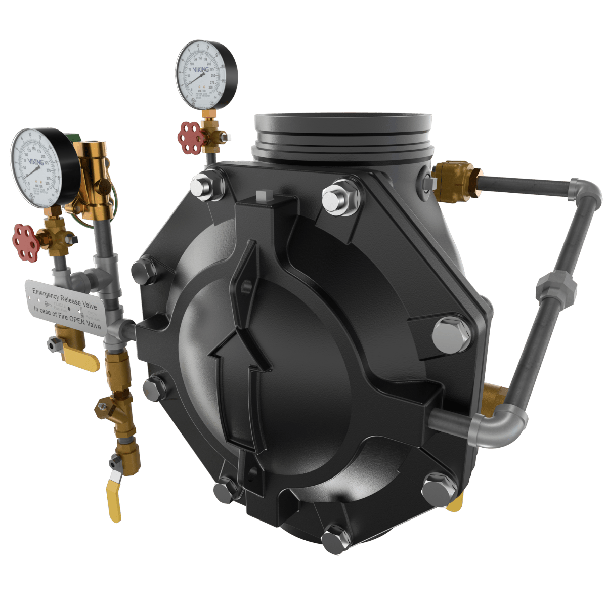 VXD DELUGE - ELECTRIC RELEASE TRIMMED - Fire Protection Parts