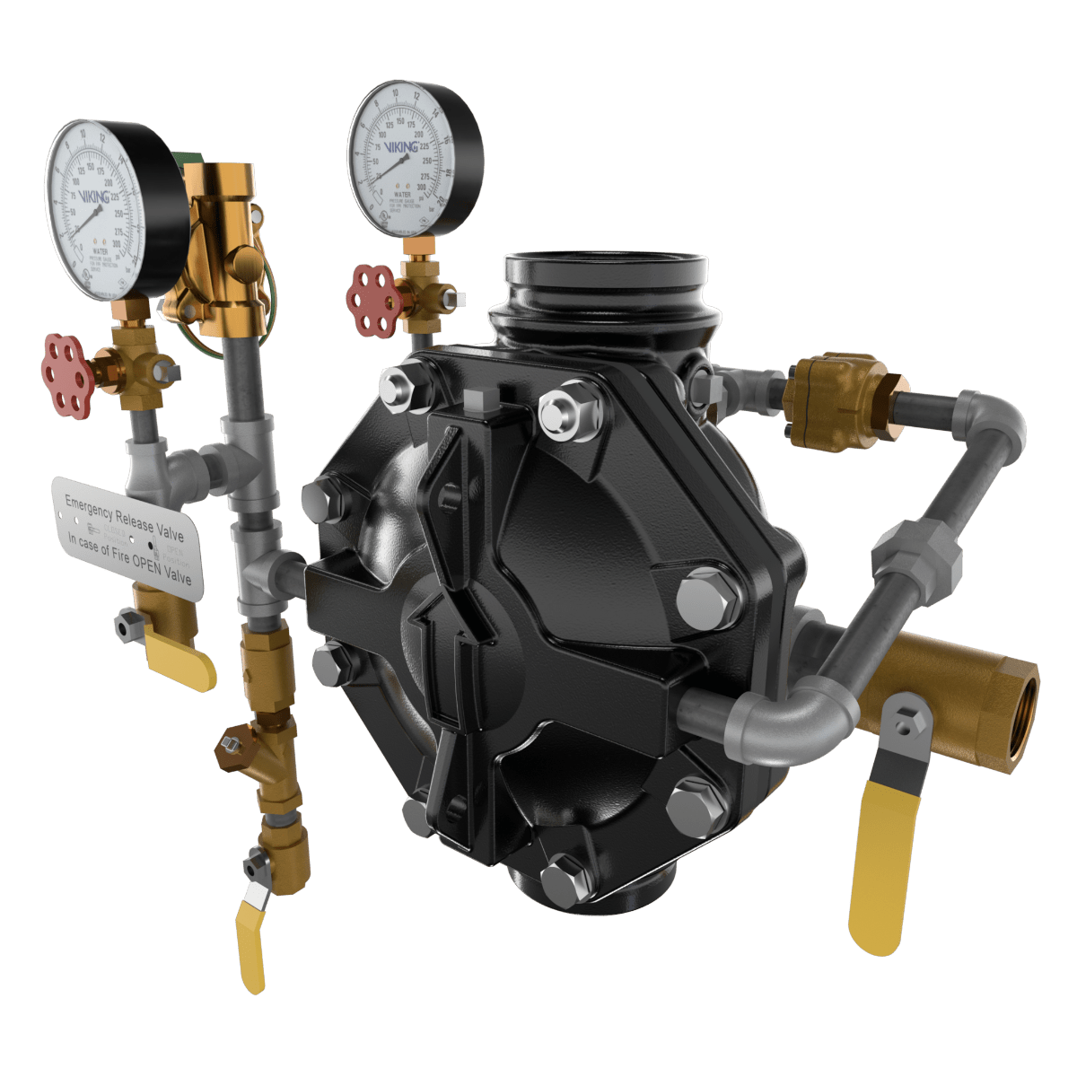 VXD DELUGE - ELECTRIC RELEASE TRIMMED - Fire Protection Parts