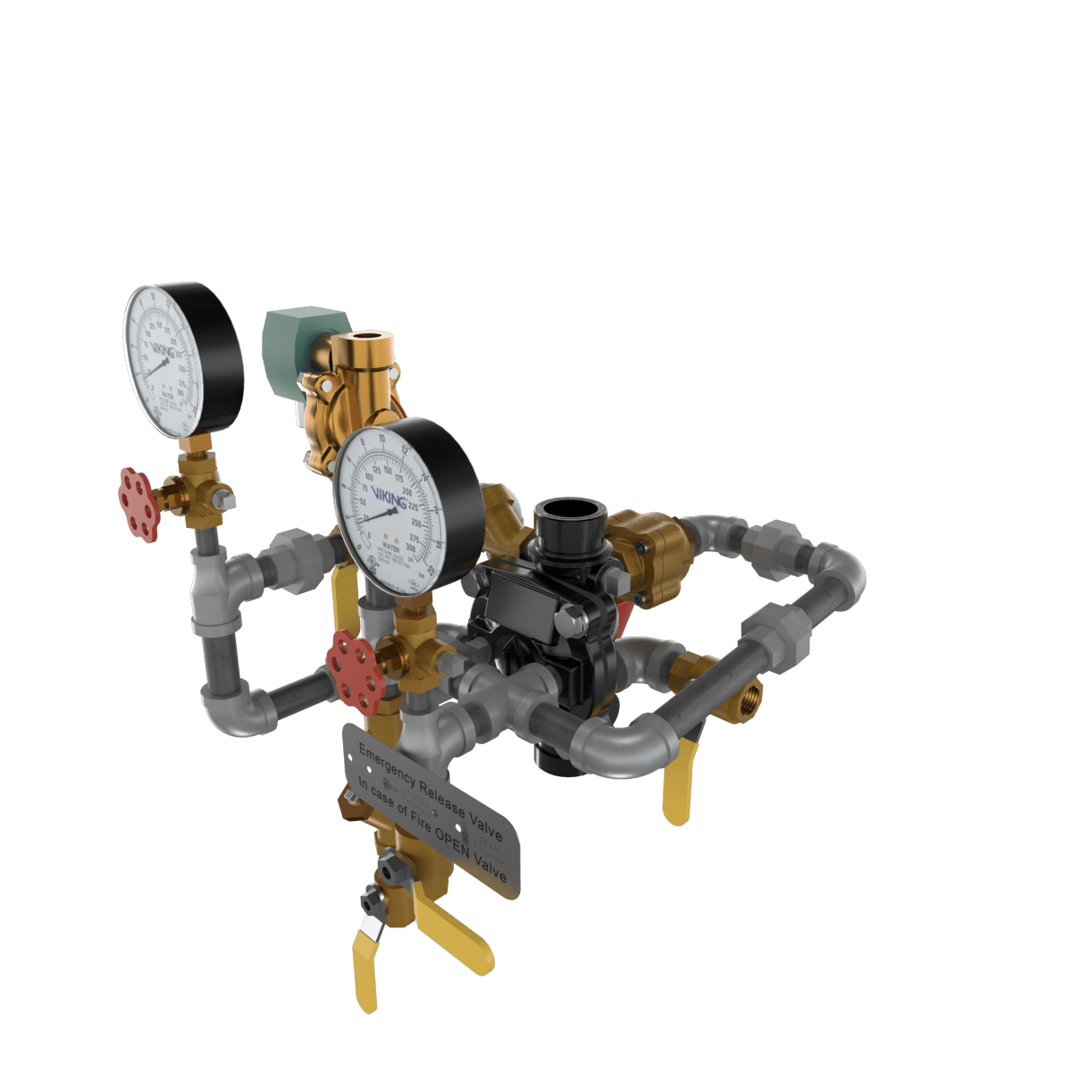 VXD DELUGE - ELECTRIC RELEASE TRIMMED - Fire Protection Parts