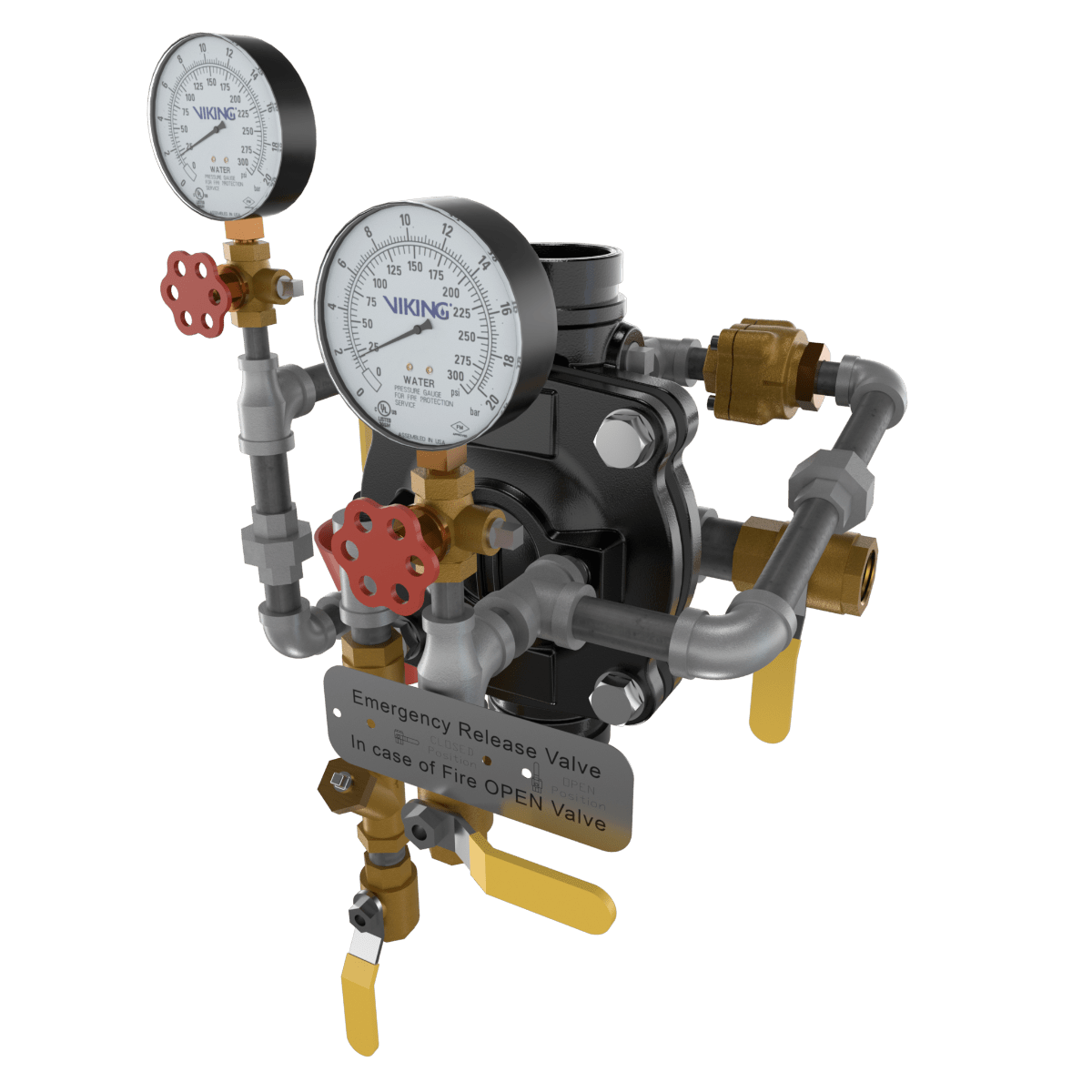 VXD DELUGE - HYDRAULIC RELEASE TRIMMED - Fire Protection Parts