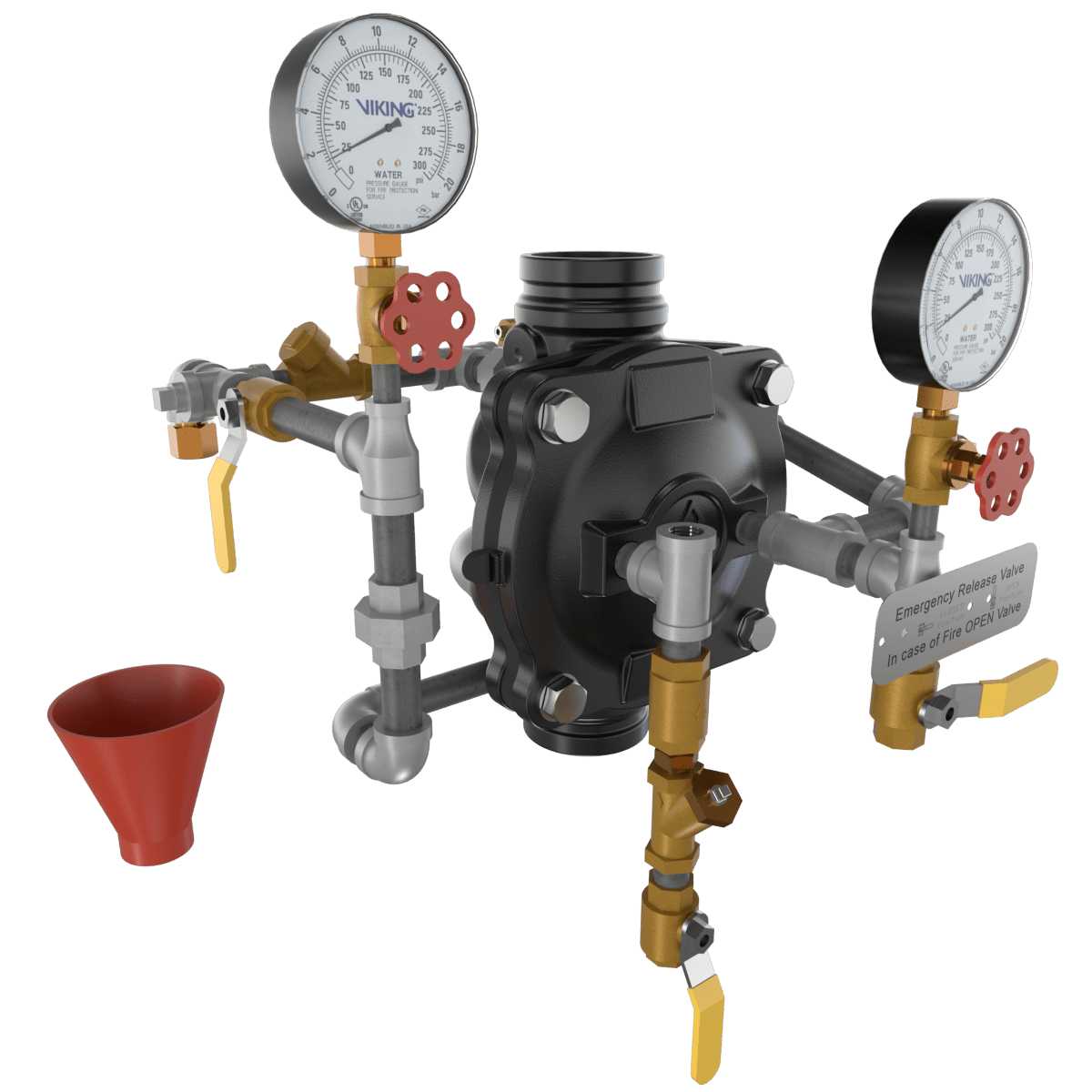 VXD DELUGE - HYDRAULIC RELEASE TRIMMED - Fire Protection Parts