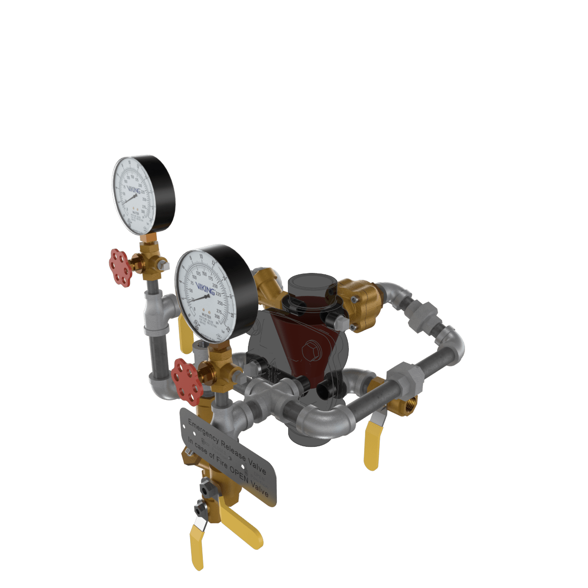 VXD DELUGE - HYDRAULIC RELEASE TRIMMED - Fire Protection Parts