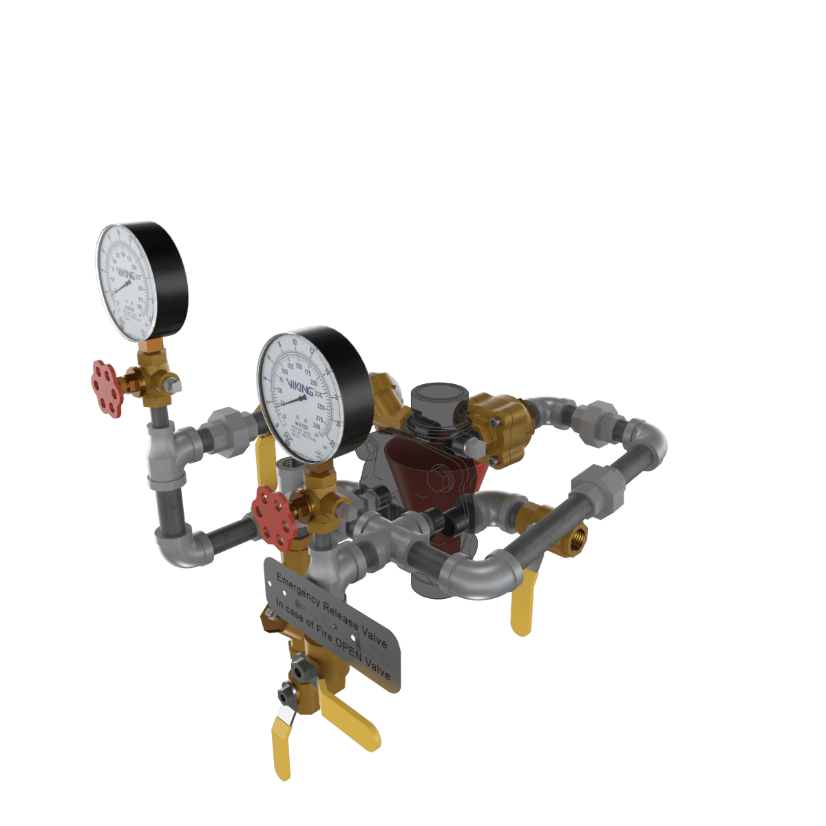 VXD DELUGE - HYDRAULIC RELEASE TRIMMED - Fire Protection Parts