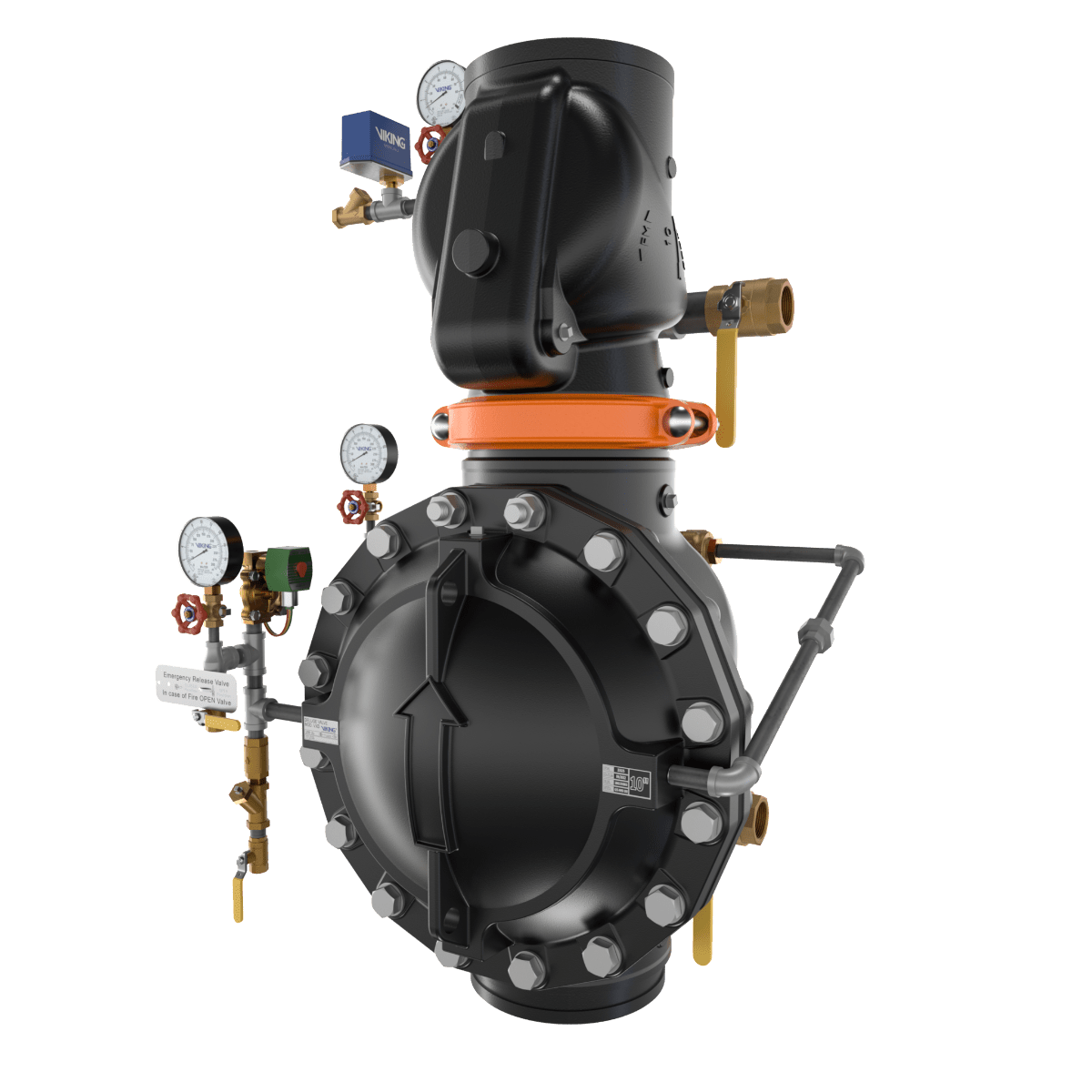 VXD DOUBLE INTERLOCK PREACTION WITH ELECTRIC/PNEU - LETRIC RELEASE LOOSE TRIM - Fire Protection Parts