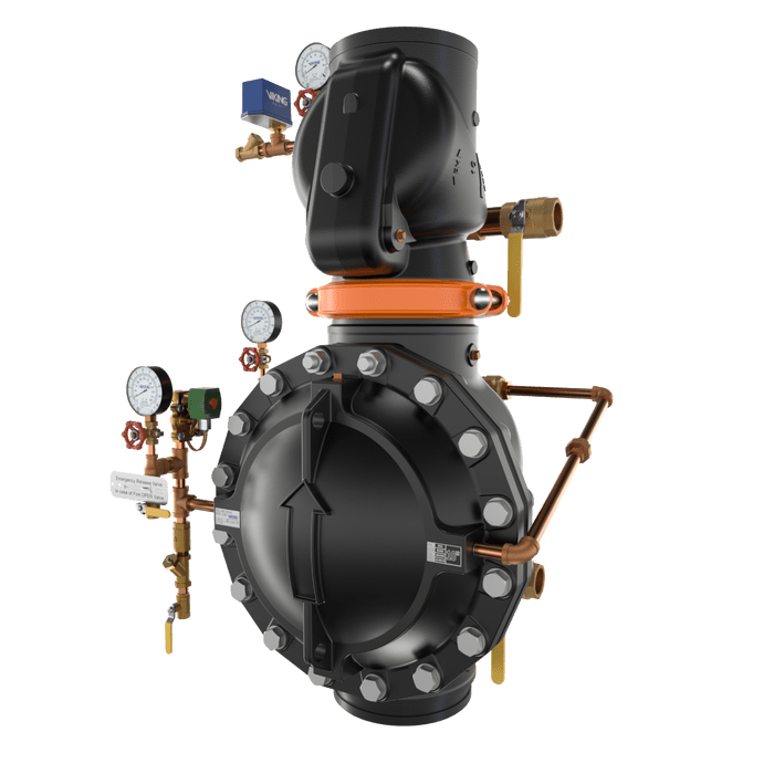 VXD DOUBLE INTERLOCK PREACTION WITH ELECTRIC/PNEU - LETRIC RELEASE LOOSE TRIM - Fire Protection Parts