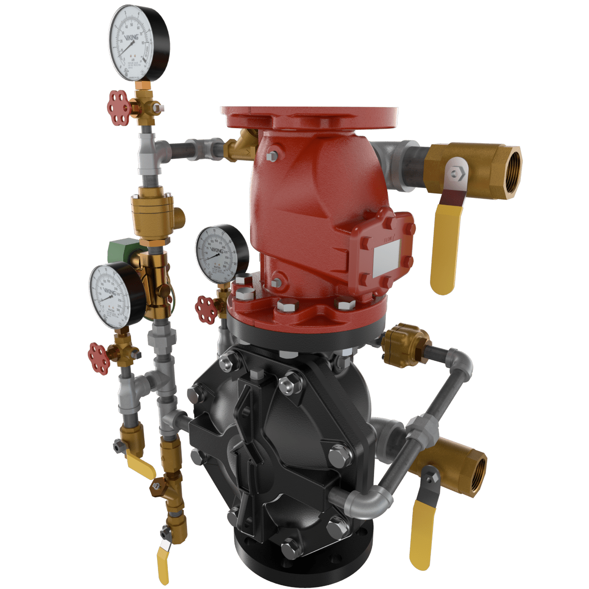 VXD PREACTION DOUBLE INTERLOCK ELE/PNEU RELEASE TRIMMED - Fire Protection Parts