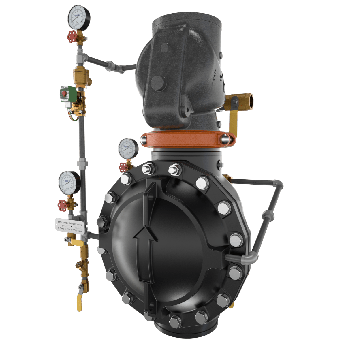 VXD PREACTION DOUBLE INTERLOCK ELE/PNEU RELEASE TRIMMED - Fire Protection Parts