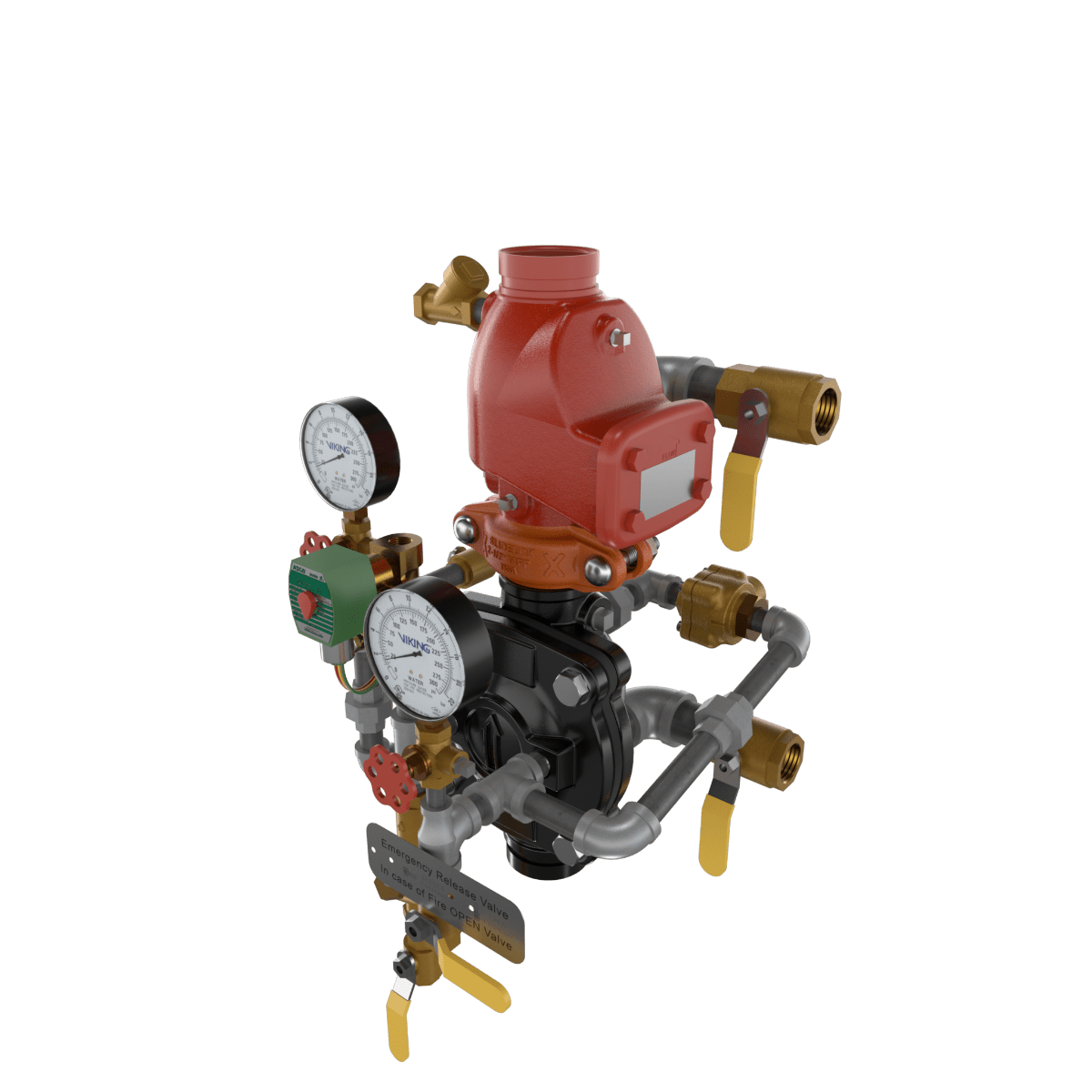 VXD PREACTION ELECTRIC RELEASE TRIMMED - Fire Protection Parts