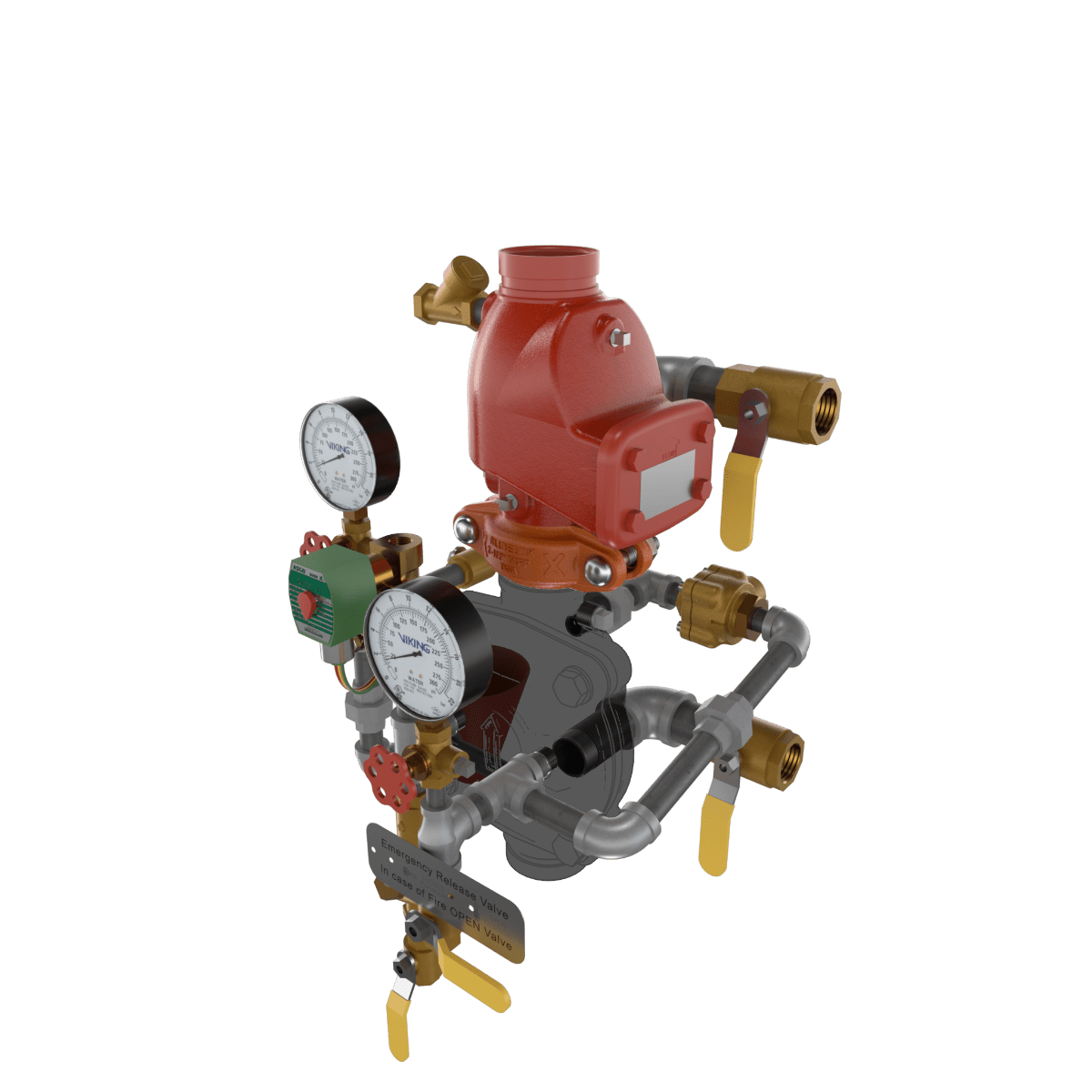 VXD PREACTION ELECTRIC RELEASE TRIMMED - Fire Protection Parts