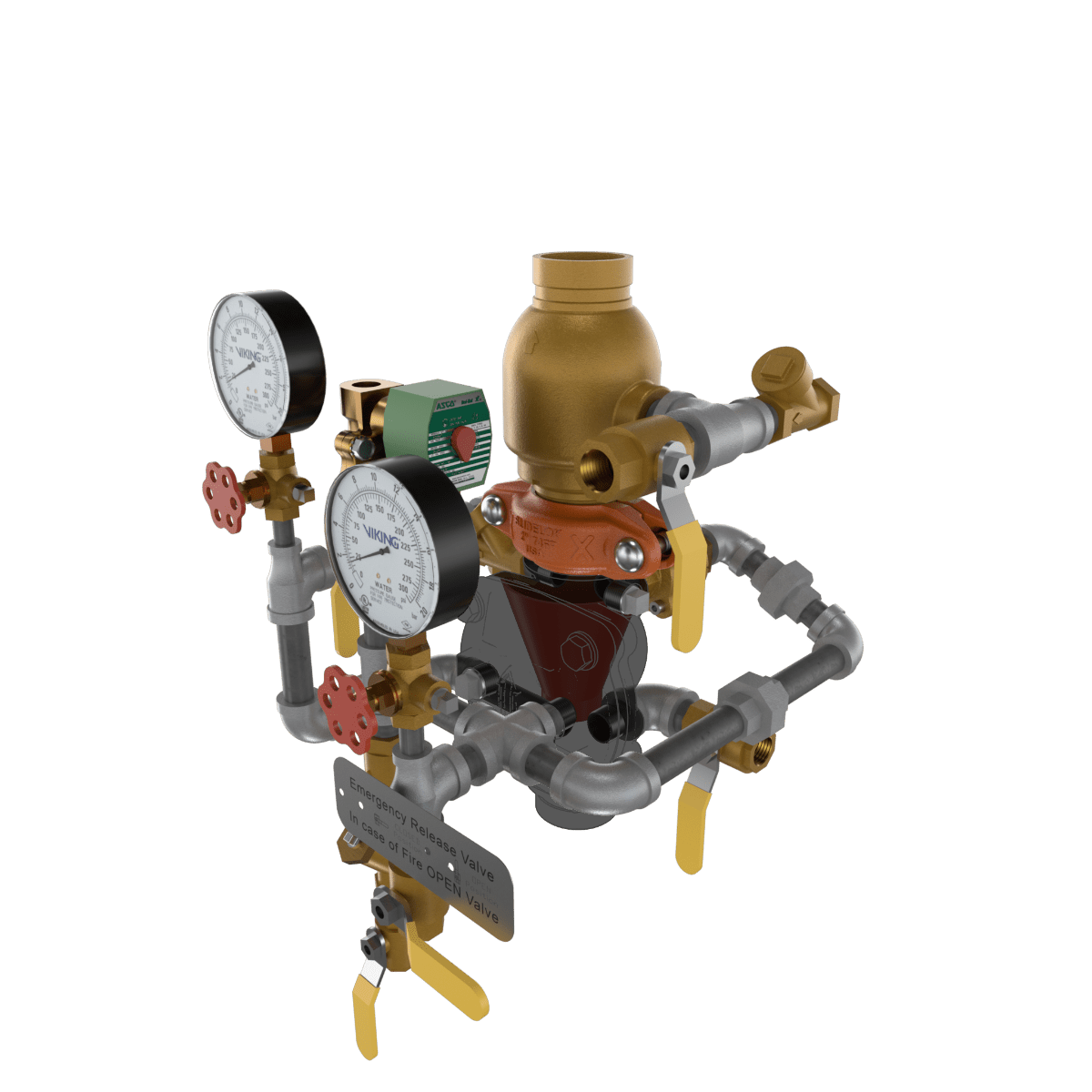 VXD PREACTION ELECTRIC RELEASE TRIMMED - Fire Protection Parts