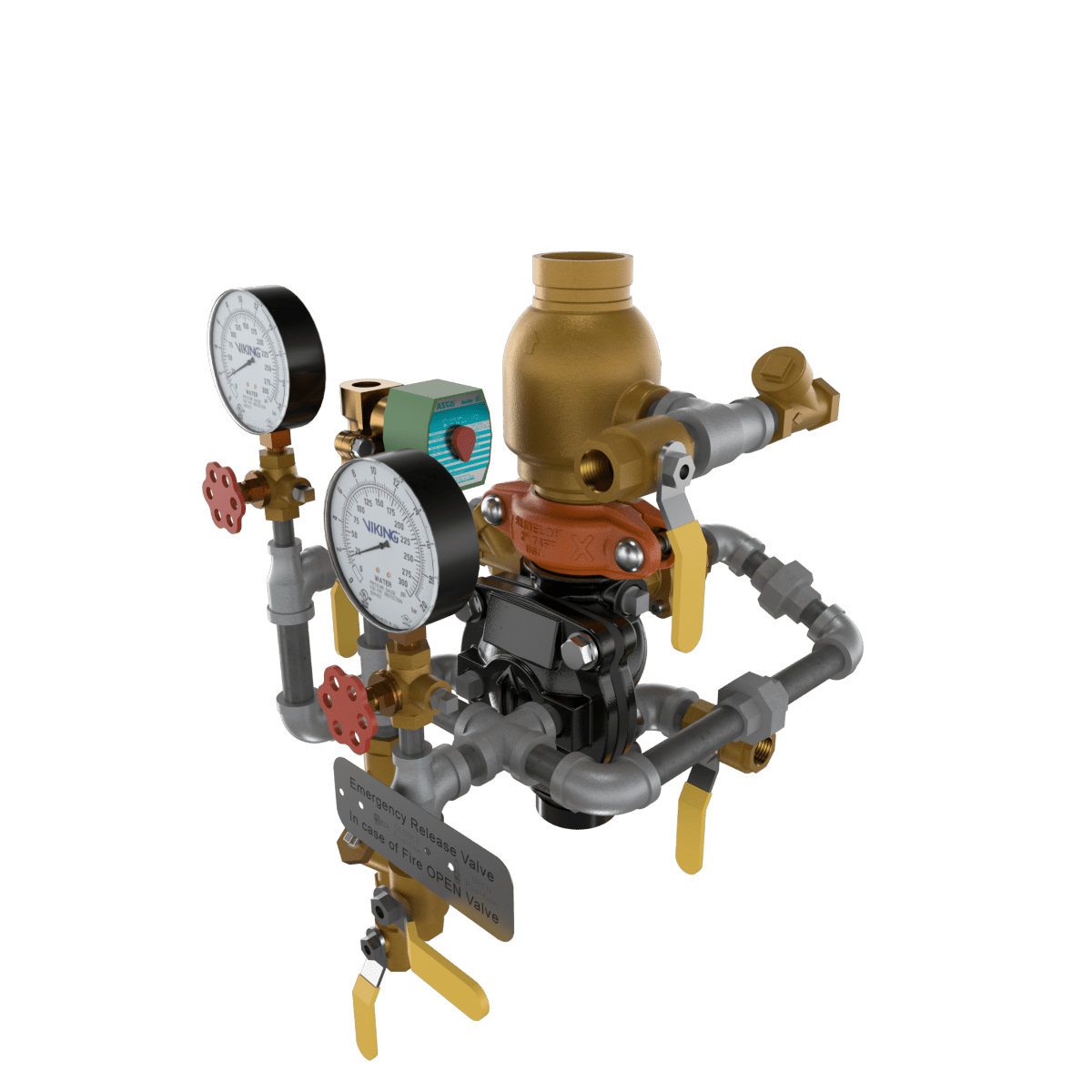 VXD PREACTION ELECTRIC RELEASE TRIMMED - Fire Protection Parts