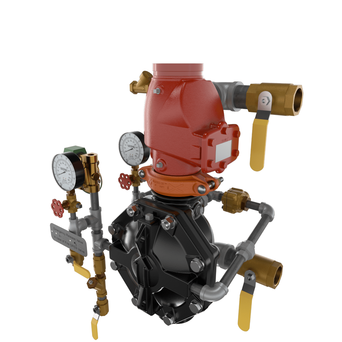 VXD PREACTION ELECTRIC RELEASE TRIMMED - Fire Protection Parts