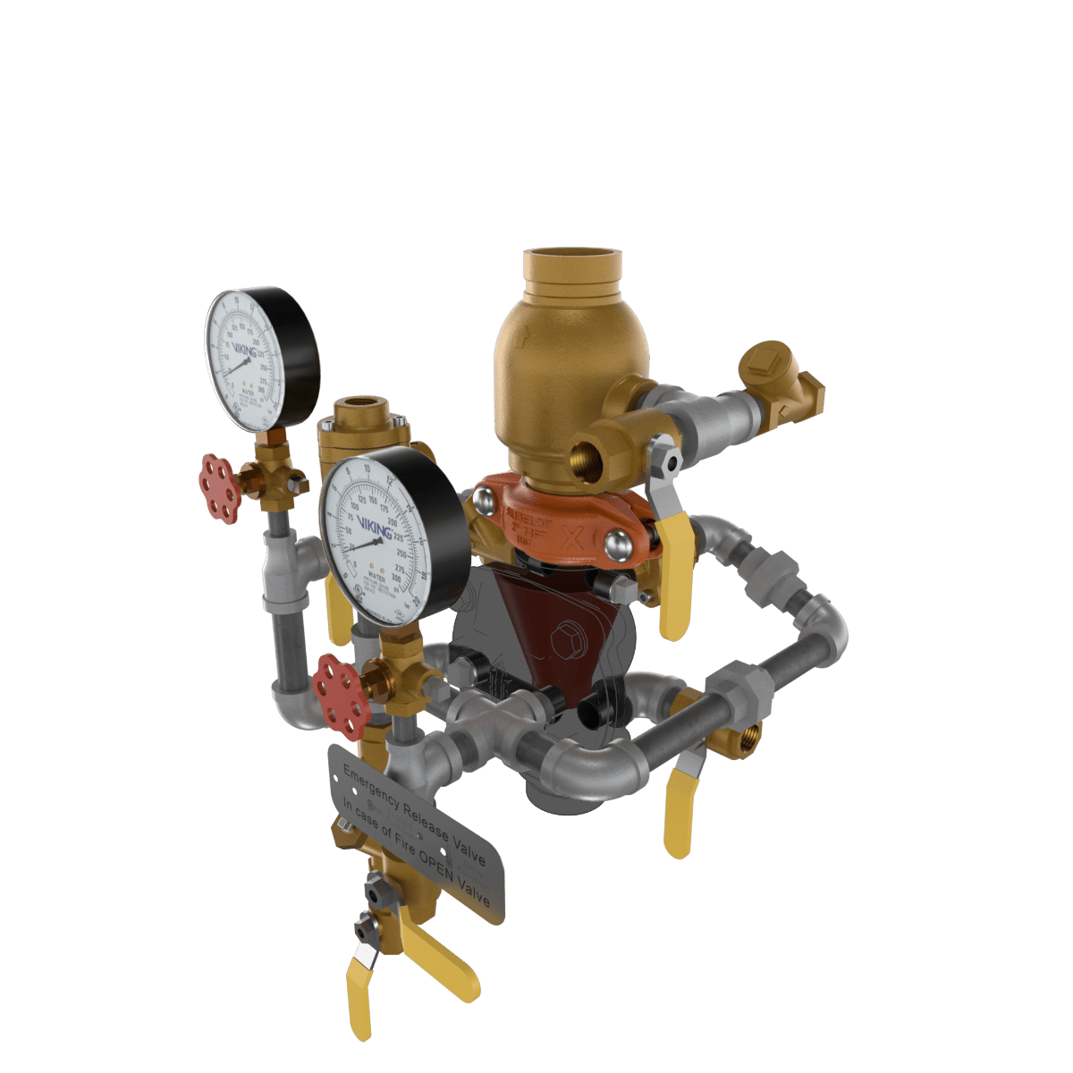 VXD PREACTION PNEUMATIC RELEASE TRIMMED - Fire Protection Parts