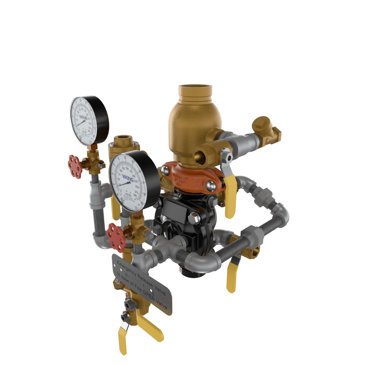 VXD PREACTION PNEUMATIC RELEASE TRIMMED - Fire Protection Parts