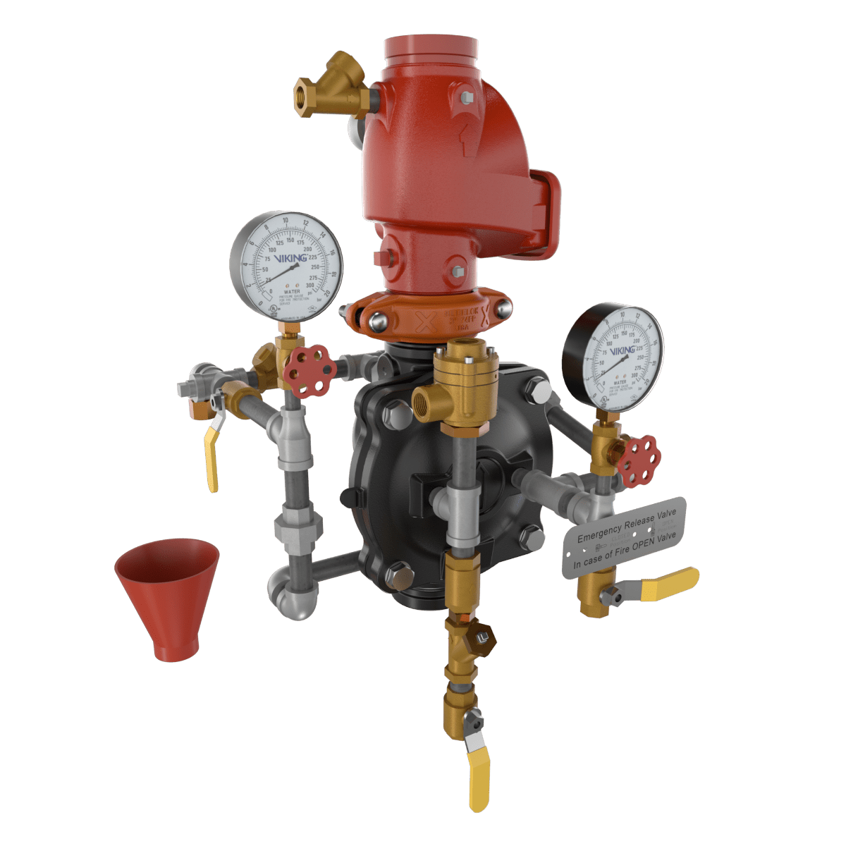 VXD PREACTION PNEUMATIC RELEASE TRIMMED - Fire Protection Parts