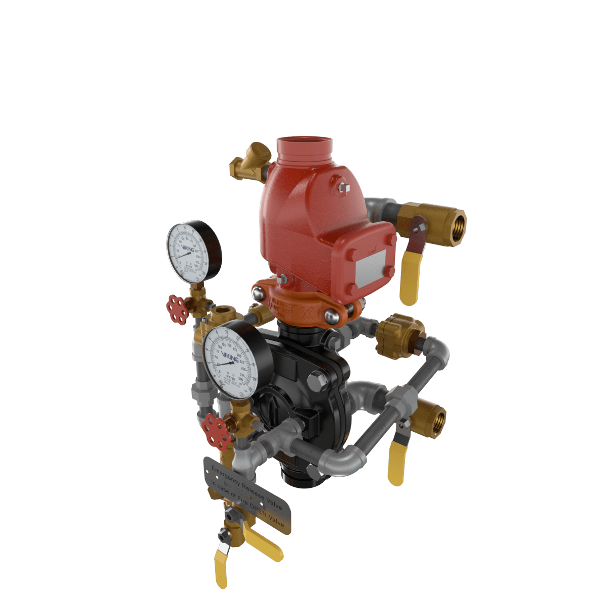 VXD PREACTION PNEUMATIC RELEASE TRIMMED - Fire Protection Parts