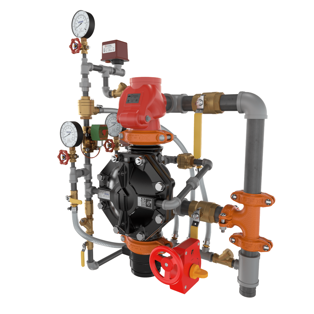 VXD PTR DOUBLE INTERLOCK WITH ELECTRIC/PNEUMATIC RELEASE - Fire Protection Parts