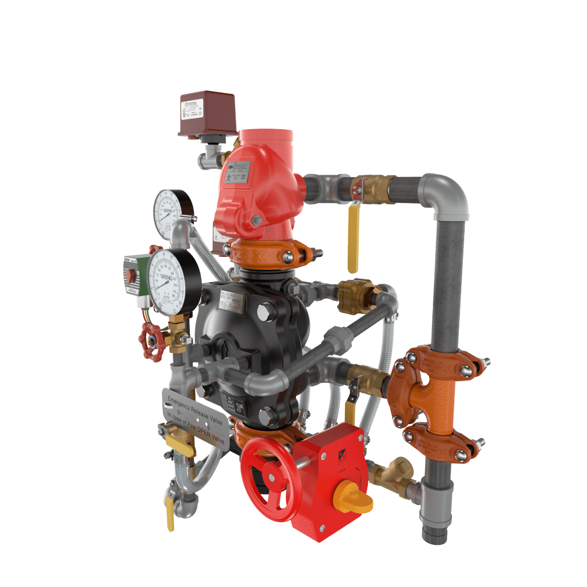 VXD PTR SINGLE INTERLOCK/DOUBLE INTERLOCK ELECTRIC RELEASE - Fire Protection Parts