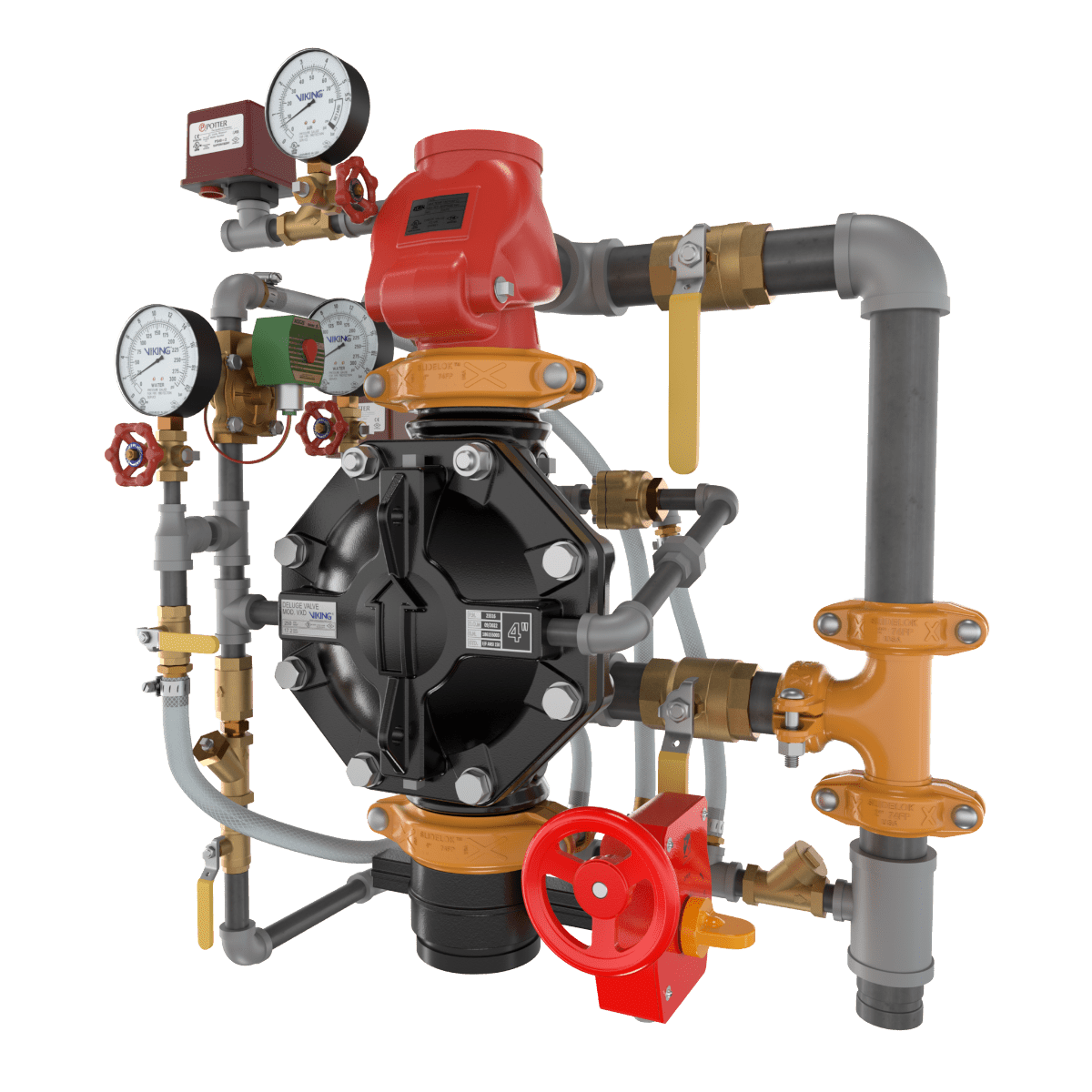 VXD PTR SINGLE INTERLOCK/DOUBLE INTERLOCK ELECTRIC RELEASE - Fire Protection Parts