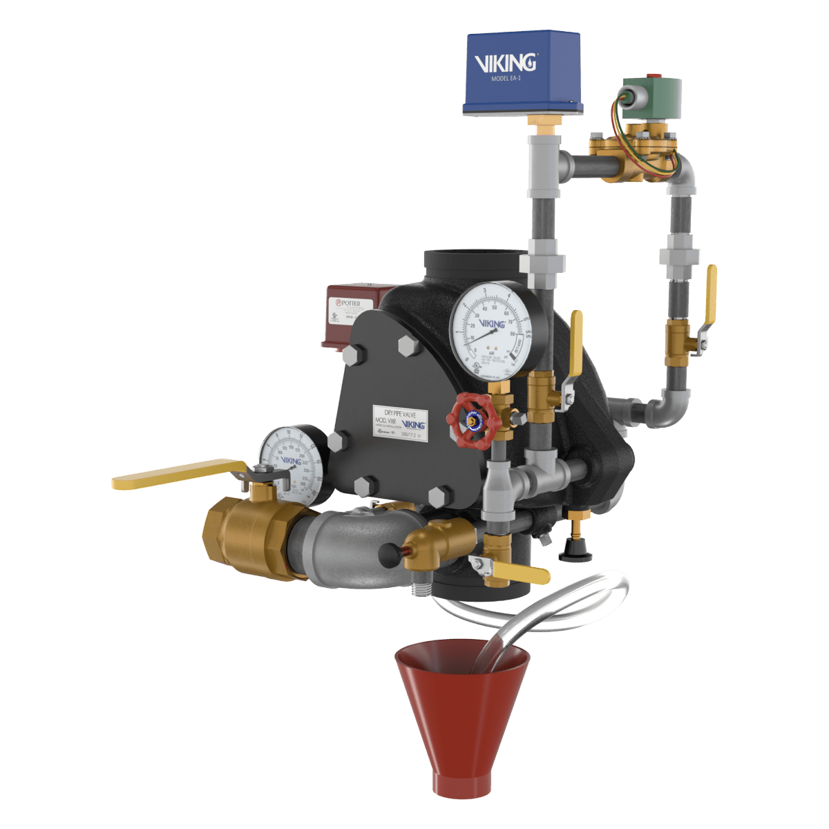 VXR DRY VALVE TRIM, EA - 1 - Fire Protection Parts