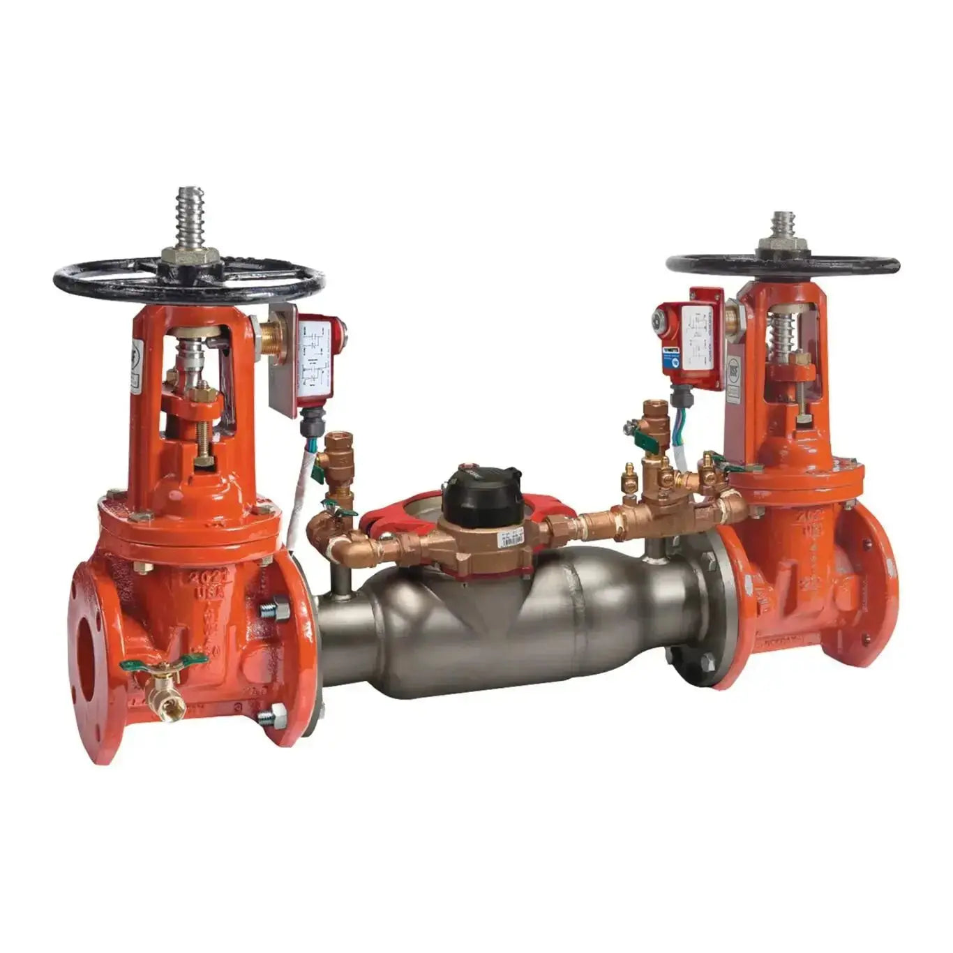 Watts Series 3000SS Double Check Detector Assembly for Fire Protection Systems Fire Protection Ames Backflows Fire Protection Parts Watts Series 3000SS Double Check Detector Assembly