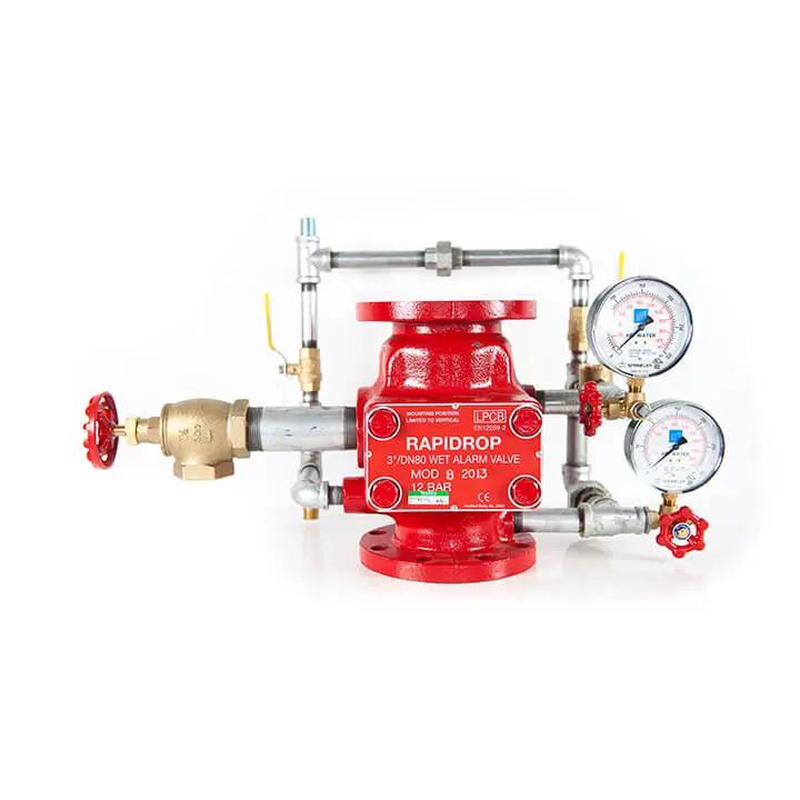 Rapid Install Fire Alarm Valve Flanged Horizontal E 3AFE3HR by Reliable Sprinkler
