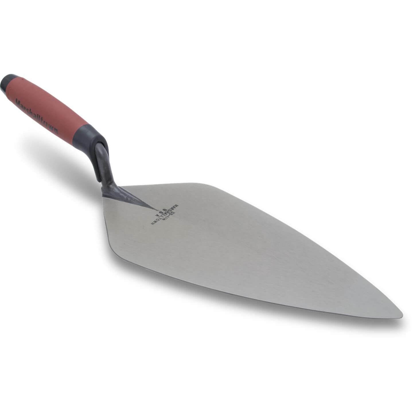 Marshalltown 10125 12" Brick Trowel London Pattern - DuraSoft Handle