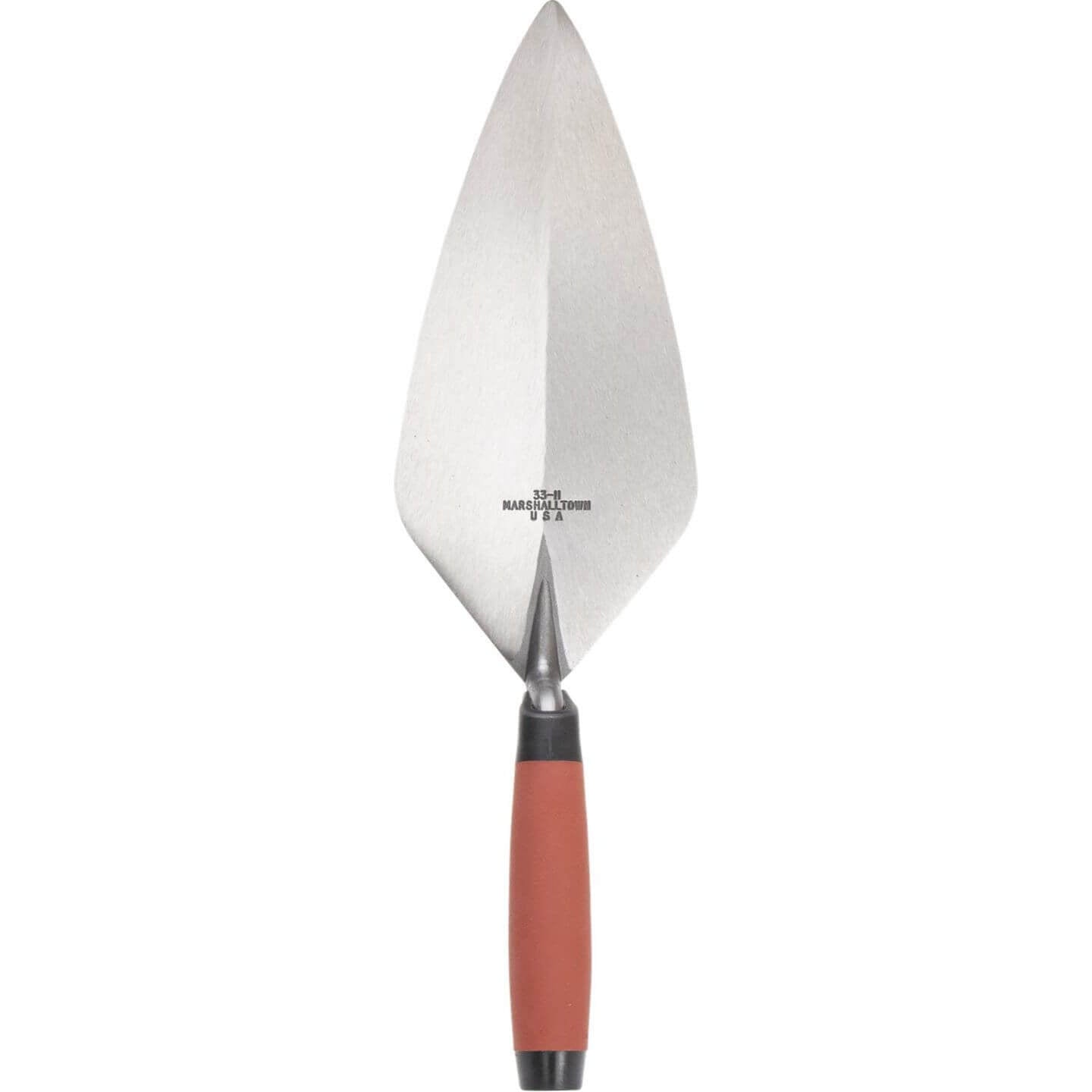Marshalltown 10123 11" Brick Trowel London Pattern - DuraSoft Handle